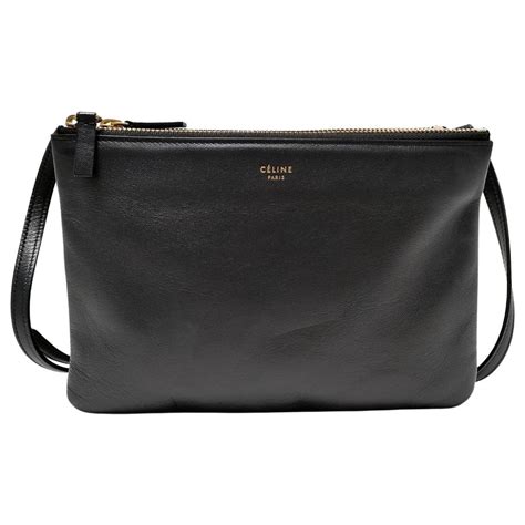 celine trio black inside|celine tie trio 9x6.